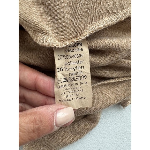 Michelle Vintage Club Graphic Pullover Long Sleeve Top Made in Italy - Picture 5 of 5